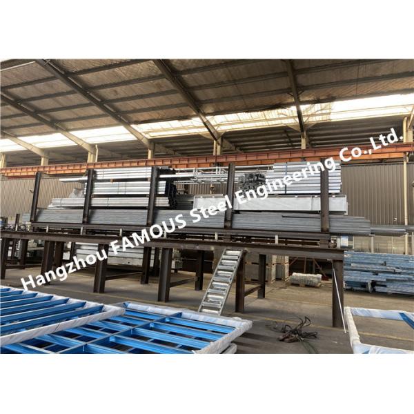 H Section Steel Structural Fabrications Galvanized Q345B EPS