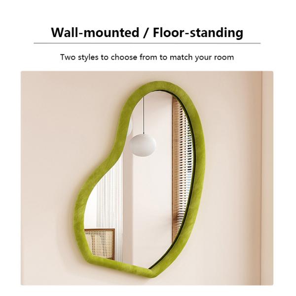 Custom Standing Arched Floor Mirror Full Length 78x108cm