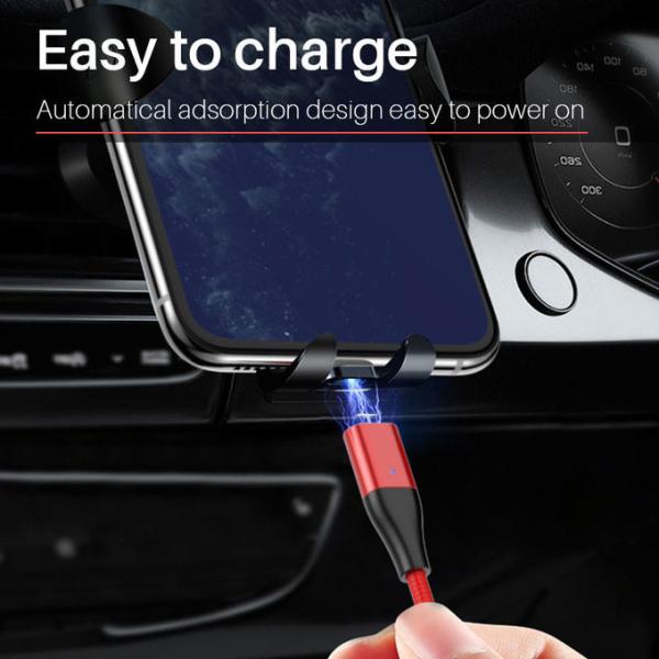 Fast Charging PD 18W Magnetic USB Charging Cable LED Magnetic USB Cable