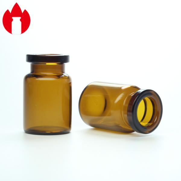 5ml 22*35mm Amber Pharmaceutical Glass Bottle Vial