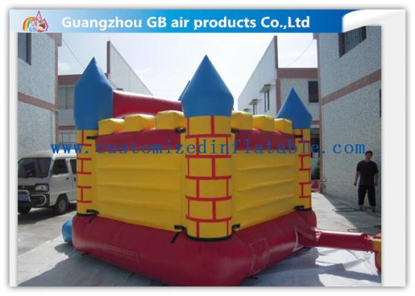 Indoor / Outdoor Mini Inflatable Bouncy Castle , Kids Commercial Inflatable Bounce House