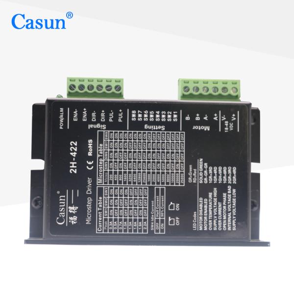 Casun Stepper Motor Driver 2H-422 12V-48V DC PI Control Low Vibration Good Quality Driver