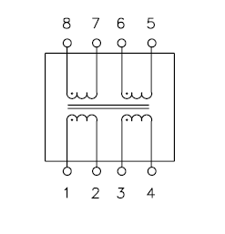 Pin TGM-xxxNS 6, модули изоляции конвертера 2KVrms DC/DC соответствующие на Макс 253 и Макс 845