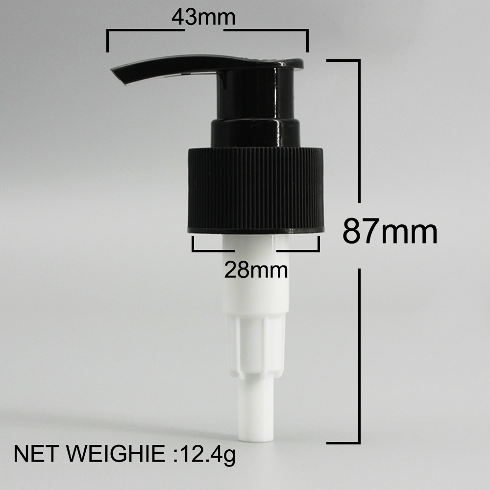 Черная голова спрейера насоса эмульсии 24mm для стирки руки