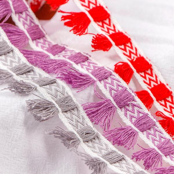 100% Polyester OEM Accepted Little Fragrant Special Ribbon Combination Garment Accessories