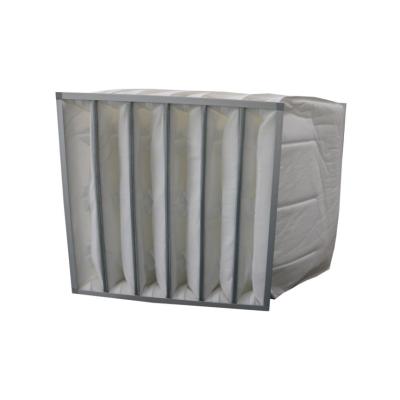 Aluminum Frame Bag Air Filter Easy Installation