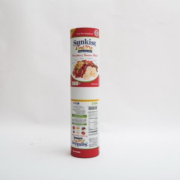 Dry Fruit Chips 450mm Food Packaging Film Pouch Packing Plastic Roll Matte OPV