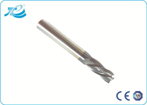 Roughing 10mm 20mm End Mill , 3 Flute End Mill Aluminum Roughing Finishing