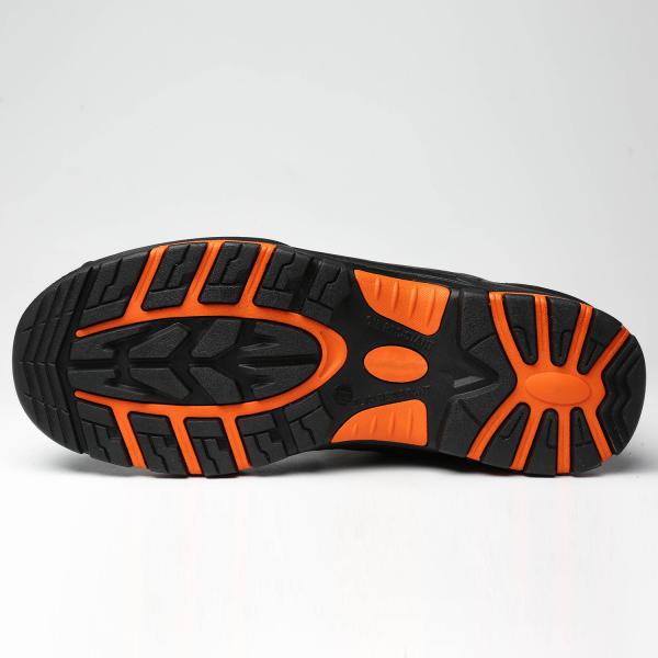 Hight Cut Cow Leather Shoes Slip Resistant / Wear Resistant Steel Toe Winter Shoes