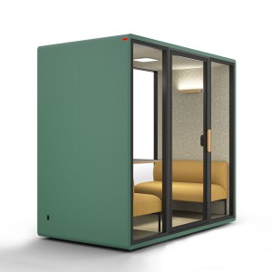 Contemporary Acoustic Isolation Booth Meeting Cabin Soundproofing For Commercial Office Spaces