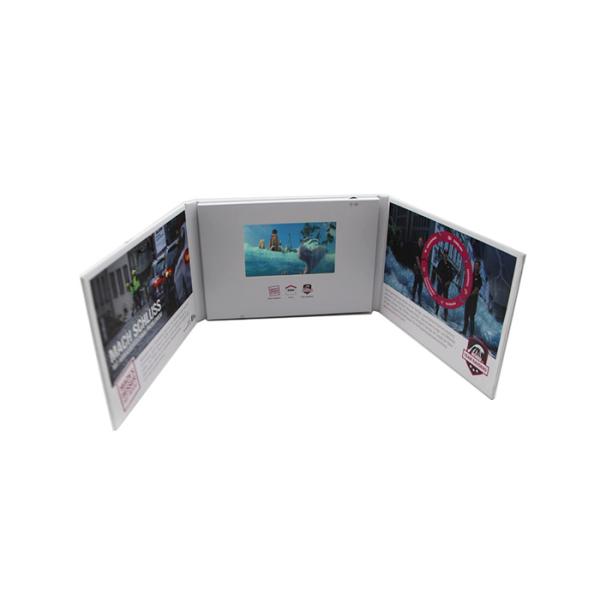 Commercial Advertising Video Postcard Built With 1200mAh Li Ion Battery