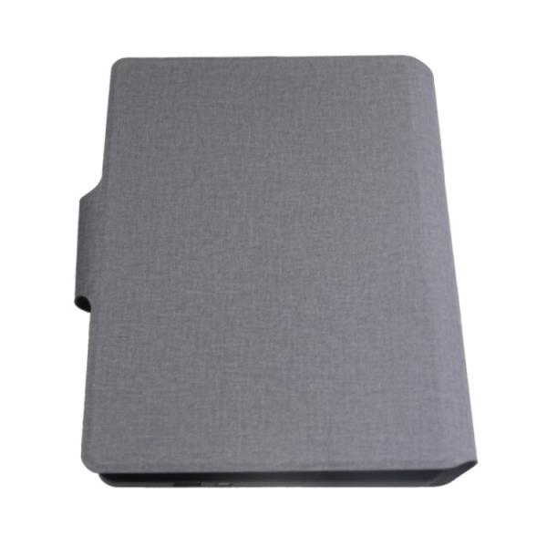 Pu Leather Led Logo Power Bank Wireless Charging Notebook Luxury Magnetic Attraction