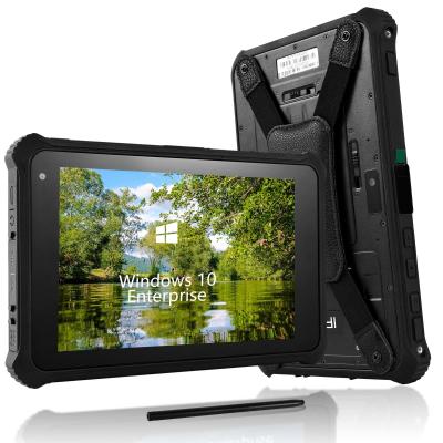 Tablette rocailleuse de 10 pouces avec la batterie mobile Windows d'Ethernet 10 4GLTE IP67