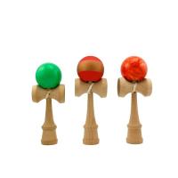Jeu de balle traditionnel japonais de bois Kendama 14 ans