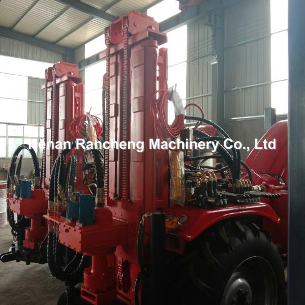 200m Borehole Drill Rig Tractor Mounted Water Well Drilling Rig