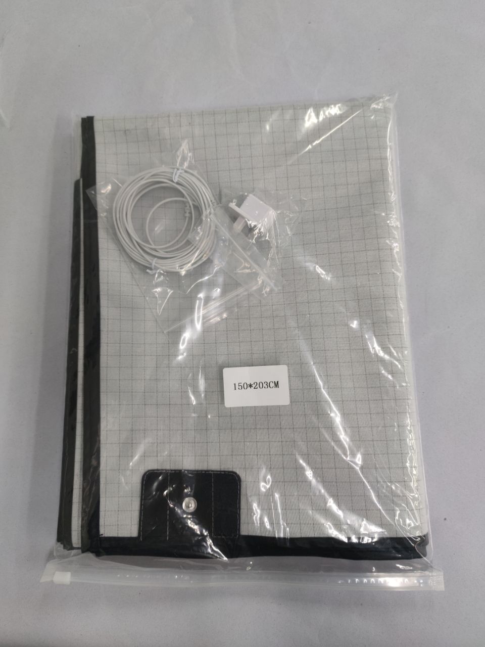 Drop Shipping Bed Mat Customize Grounding Conductive PU Leather Mattress Black 68*132cm Breathable ESD EMF Radiation Protection