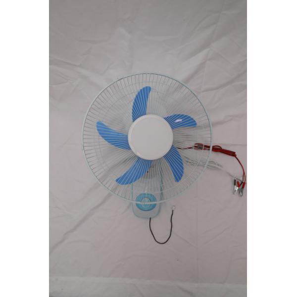 3/5 PP Blades Solar Wall Fan With Beautiful Appearance 16/18 Inch