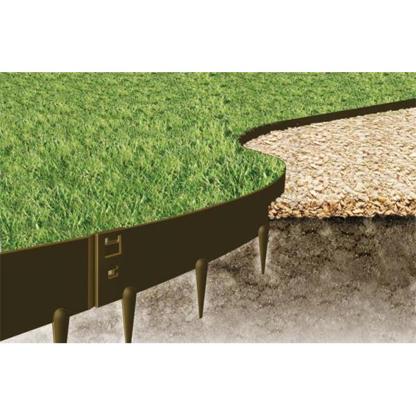 лужайка сада 175cm ржавая Corten окаймляя край границы металла для сада Landscraping