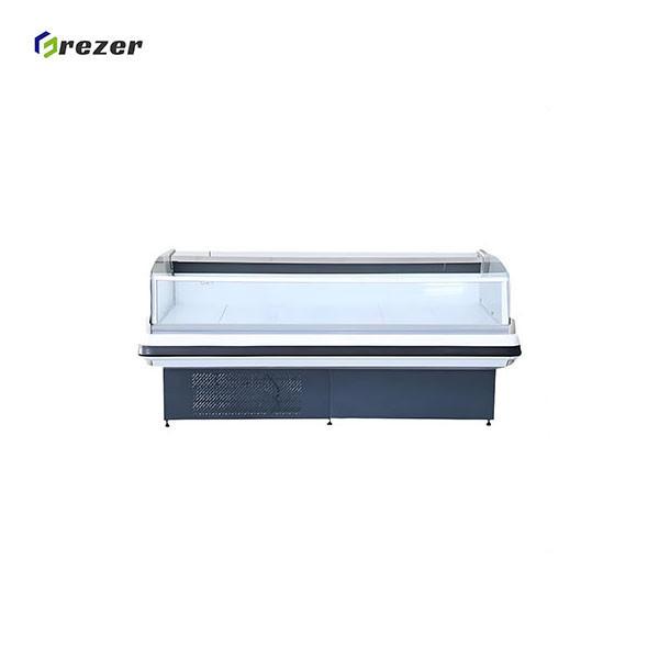 110V 220V 240V Meat Display Freezer Horizontal Restaurant Display Cooler