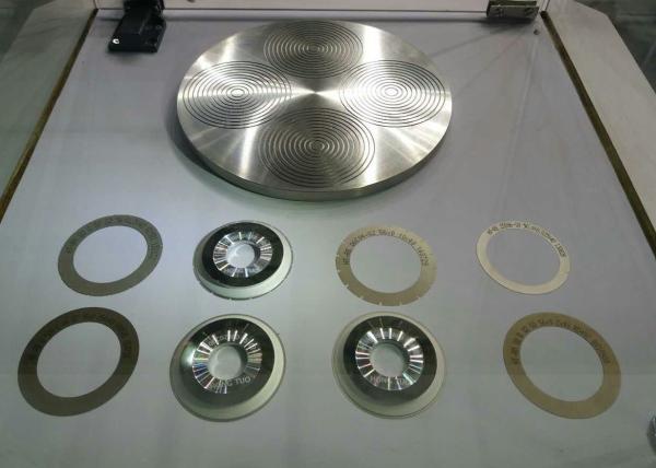 6-12 Inch Round Vacuum Chuck Table , High Flatness Ceramic Metal Chuck Table