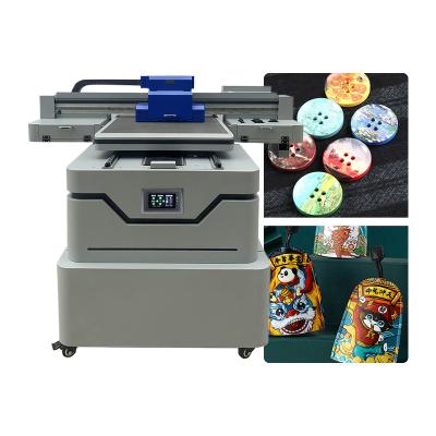 Factory Price 6090 Printing Varnish Digital Flat Printer CCD Camera,and Rotary Attachment  for Multi-Material