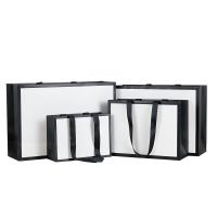 Elegant Textured Gift Paper Bags Premium Shopping Bags for Clothing Stores Gifting