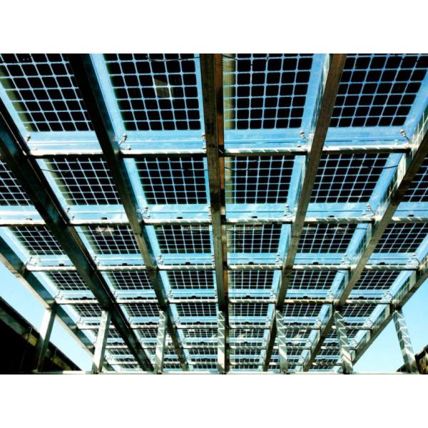Clear Patterned Tempered Solar Panel Arc Photovoltaic Glass For BIPV Module Feature