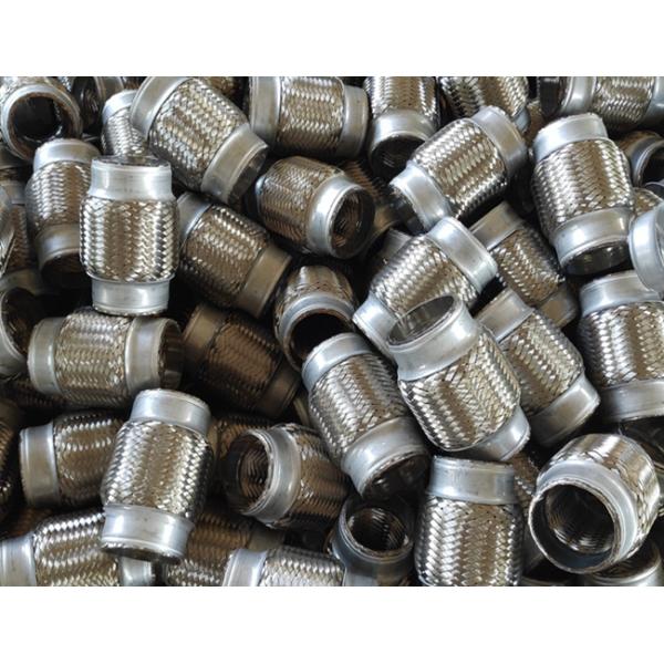 2.5x4 Inch Plain Stainless Steel Exhaust Flex Pipe