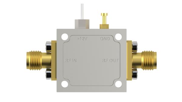 0.5-2 GHz 12 dBm Amplificador de Baixo Ruído de Banda Larga para sistemas de radar com elevado ganho e baixo ruído