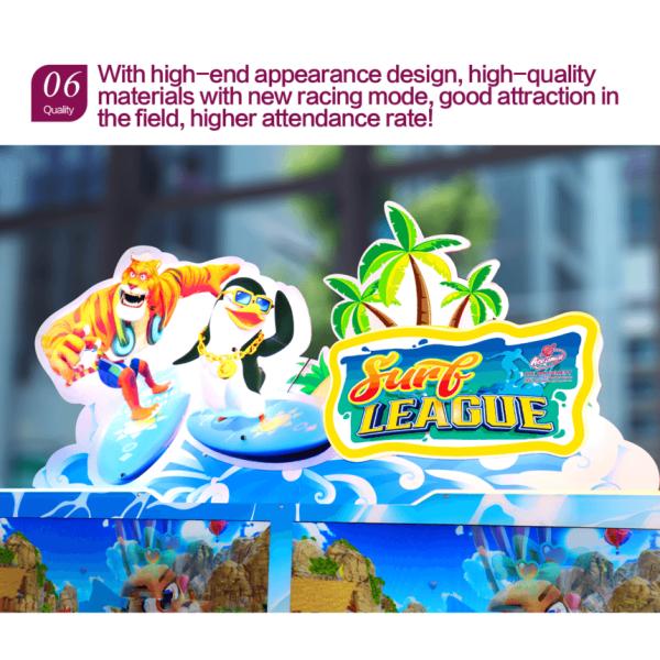 Surf League Sports Arcade Machine Coin Operated Games