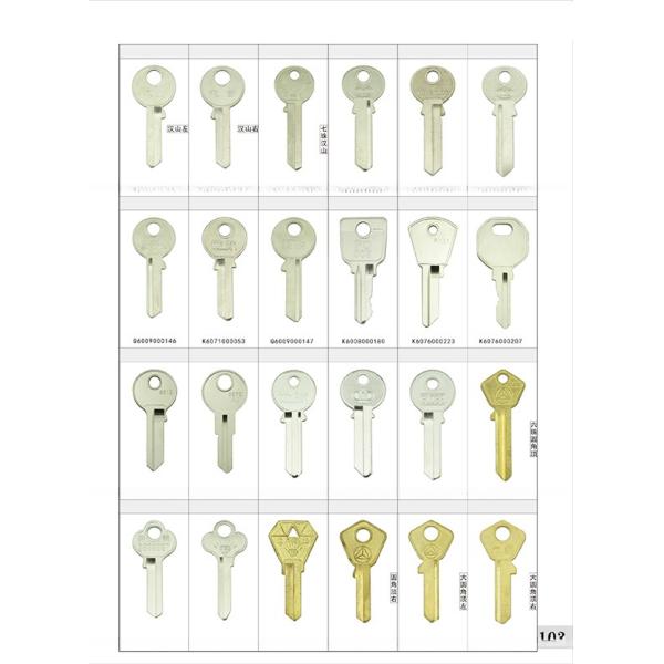 Shipping ways DHL UPS EMS TNT Fedex Security Blank Keys For Locksmith Suppliers