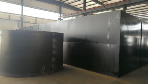 Integrated Hospital Underground Stp Plant Poultry Farm Buried Portable Stp Plant