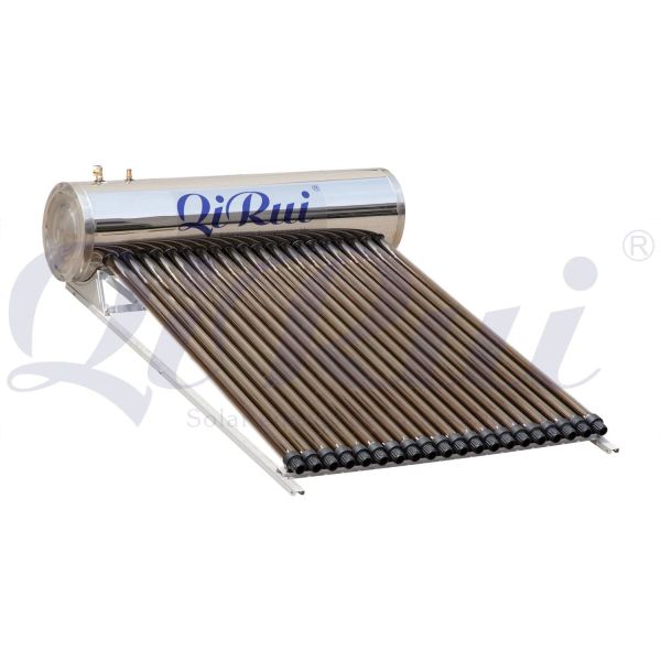 SUS316 Stainless Steel Calentador De Agua Solar 26g 40g 52g 66g 80 Gallon Rooftop Jamaica Evacuated Tube Solar Hot Water Heater