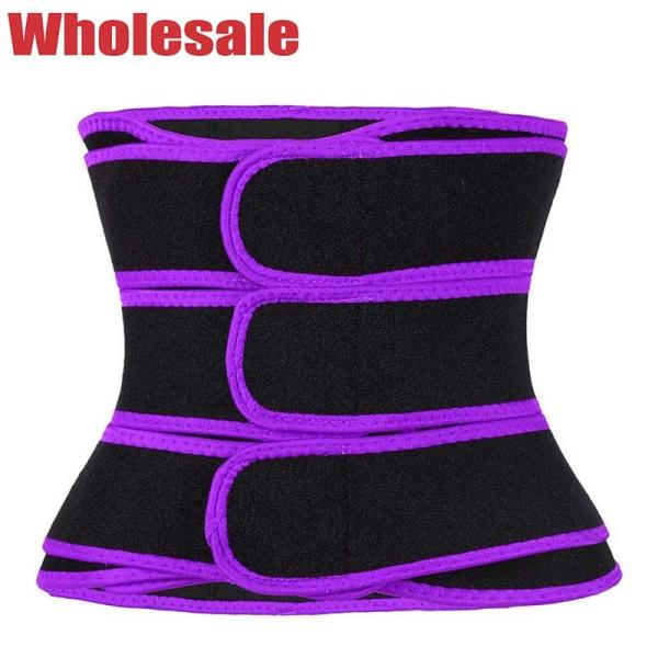 Stomach Shaper Belt Power Gym 3 Belts Waist Trainer With Three Straps