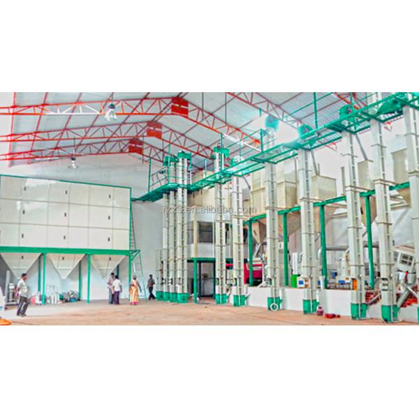 250 кВт напряжение MCHJ50-6 50tpd 50 тонн в день завод рисовой фрезерной машины для Филиппин