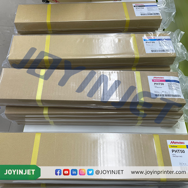 Original Mimaki PHT50 Heat Transfer Pigment Ink Set CMYK+White 600ml/500ml ECO PASSPORT Certified for TxF Printers