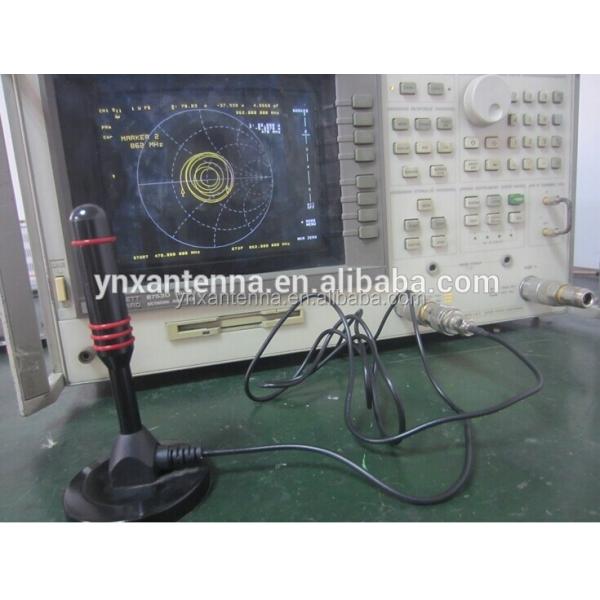 Antenna de TV HDTV 4k amplificada para interiores ATSC ISDB T T2 com certificado ROHS e amplificador