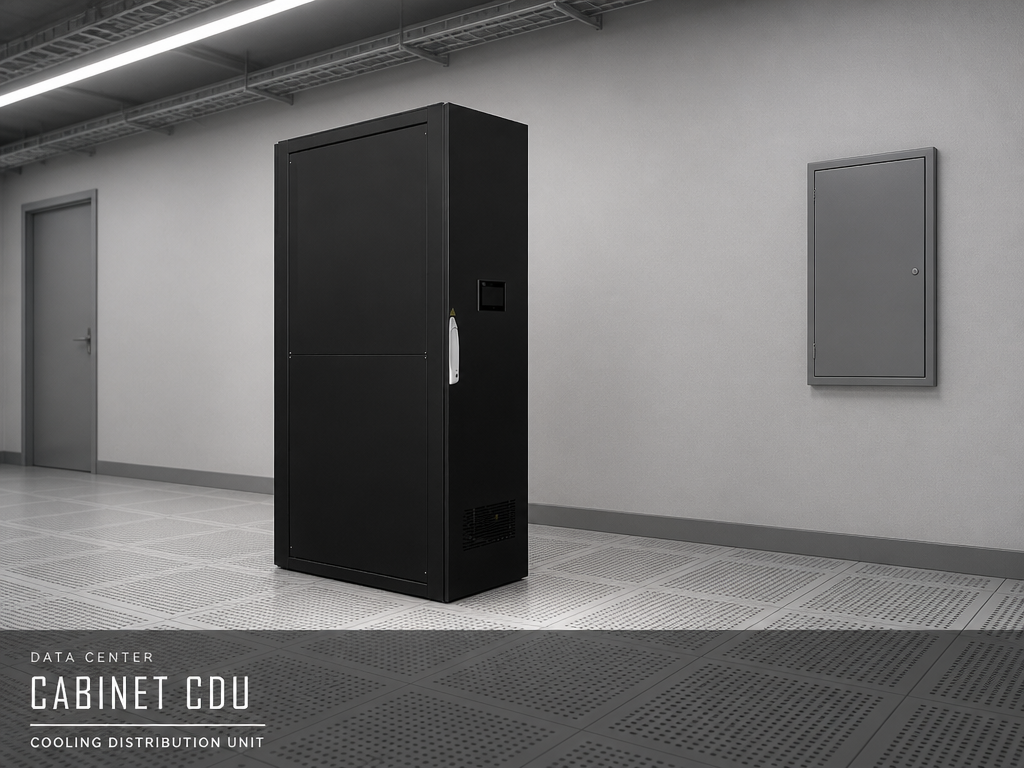 1200kW Cabinet Type CDU Coolant Distribution Unit, Liquid to Liquid Cooling for AI Data Center HPC Cluster