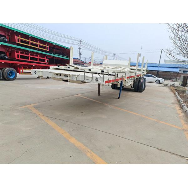 2axle 3 Axles 50ton 20feet 40ft 45ft Flatbed Flat Bed Container Semi Trailer Flatbed Trailer for Sale