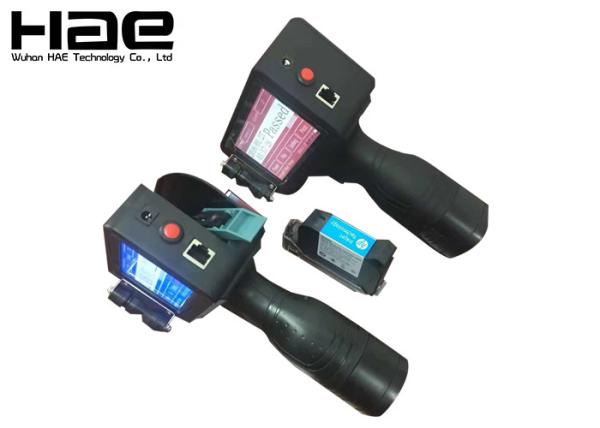 Portable Handheld Inkjet Coder For Bottle Cans Boxes / PE Plastic Date / Number Print
