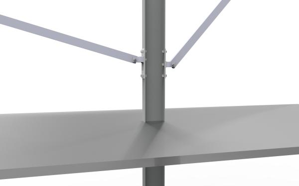 3KW 5KW 8KW 10KW Aluminium Solar Panel Mounting System Energy