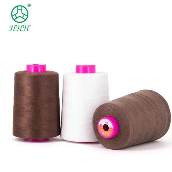 240 Color Options Mercerized Yarn Black Brown White Cotton Thread for T-Shirt Sewing
