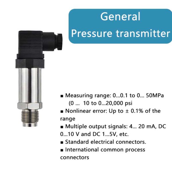 Industrial Pressure Sensor Intelligent 4-20mA Pressure Transmitter with Digital Display