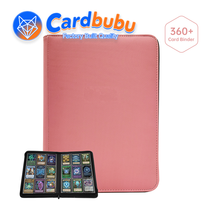 Custom Card Binder Trading Card Brands Game Companies OEM Factory Manufacturing