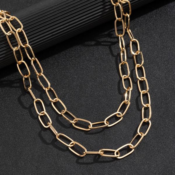 Unisex Jeans Pannts Chain Belts For Men and Women Punk Metal Crescent Geometric Bag Chain Hip Hop Cool Street keychain