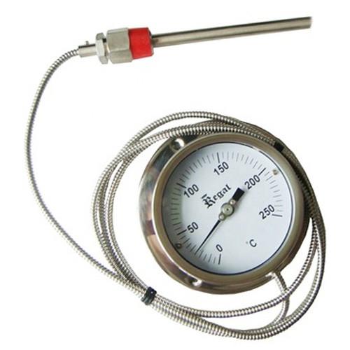 High Accuracy Capillary Remote Reading Thermometer 0 - 150C Temperature Range