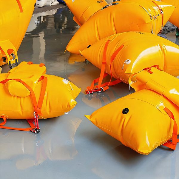 Underwater Lift Bags Heavy Duty Reinforced PVC High Buoyancy Easy Inflation