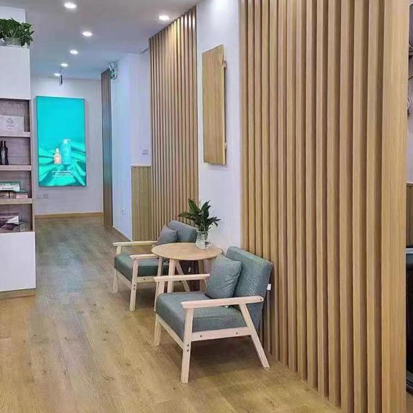 Composite Wpc Rectangular Timber Tube For Wall Partition