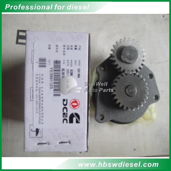 Cummins 6L  L375  ISLE diesel engine Oil Pump 3991123 for Dongfeng Truck