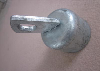 Horizontal Rails Attachment Chain Link Fence Fittings 2 3/8 Steel Rail Ends